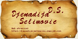 Đenadija Selimović vizit kartica